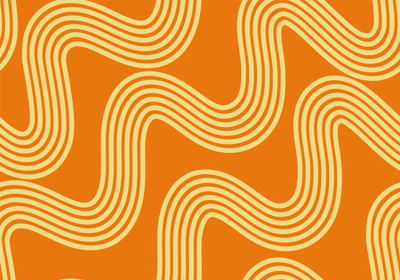 Noodle pattern posterのイラスト素材