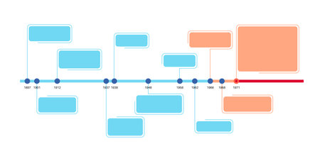 Infographic timeline infographicのイラスト素材
