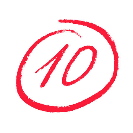 Teacher grading notesのイラスト素材