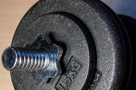 detail dumbbellの写真素材