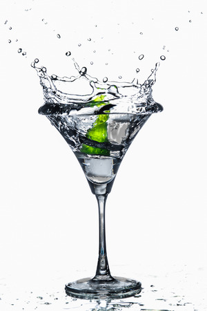 The movement of the water Into artの写真素材