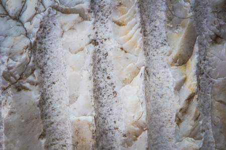 Stone abstract background with a pattern caused by water erosionの写真素材