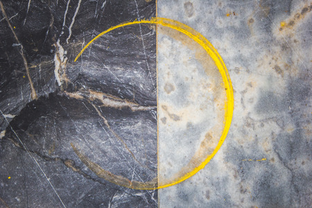 Stone abstract background with a pattern caused by water erosionの写真素材