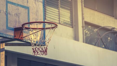 Basketball key.の写真素材