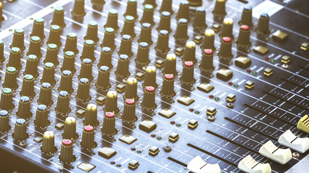 Mixer Sound Console.の写真素材