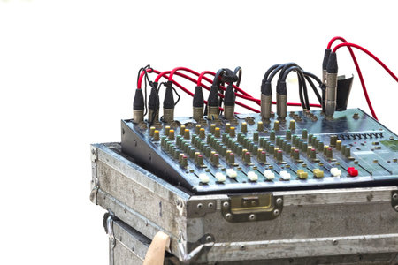 Mixer Sound Console.