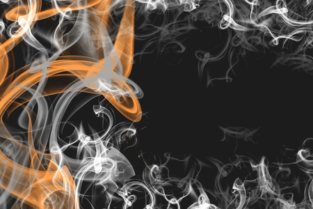 Smoke abstract background for Halloween.の写真素材