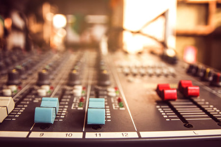 Slide the volume in the conference room.