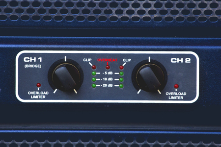 volume control, audio system's sound engineer.の写真素材