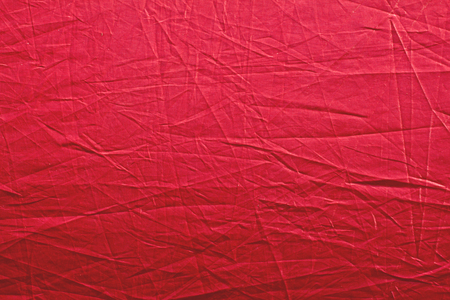 Red fabric abstract background.の写真素材