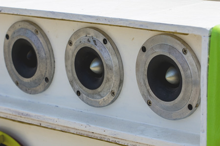 Car Audio Show systems Installation.の写真素材
