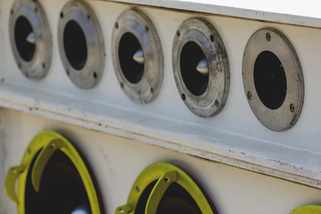 Car Audio Show systems Installation.の写真素材