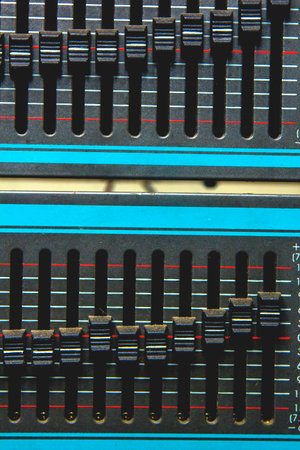 Slide the volume control of the audio mixer.