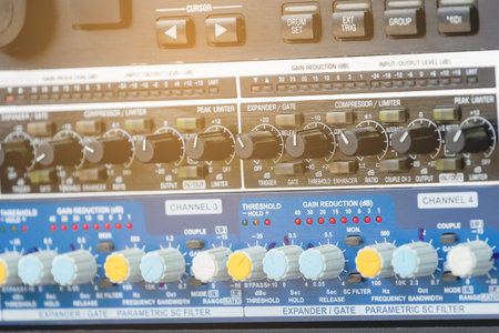 Audio Control Volume Sound engineering.
