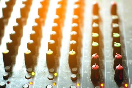Button Volume audio mixer.
