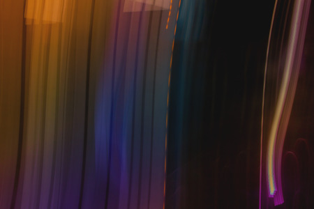 Independent travel and wave motion of light colors.の写真素材