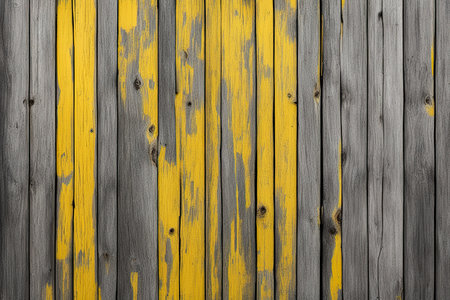 old wooden fence background, and the integrity of the surface and color tones in a vintage styleの素材
