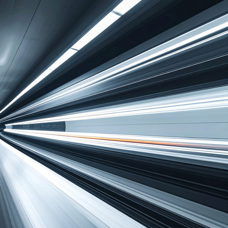 Dynamic grayscale movement of trainsの素材