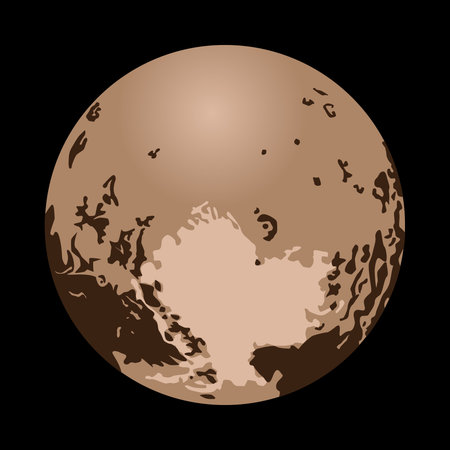 Pluto dwarf planet realistic. 