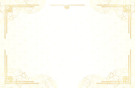 Happy Chinese New Year 2020, lunar year of the rat, white template backgroundのイラスト素材