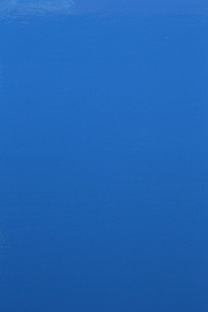 Blue background  high gloss painted door  with room for your text or imagesの写真素材