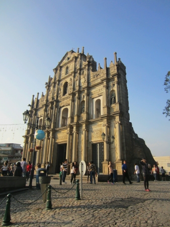 A historic Portuguese Fort in Macauの素材