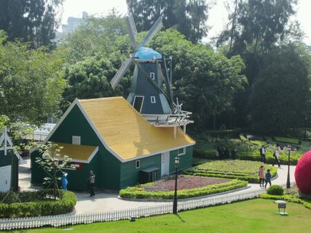 A windmill farmの素材