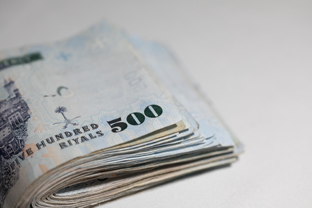 Saudi Riyal is the Currency of Saudi Arabia Countryの写真素材
