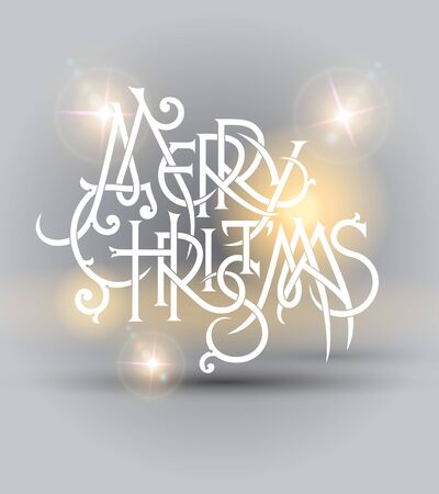 Christmas greeting cardのイラスト素材