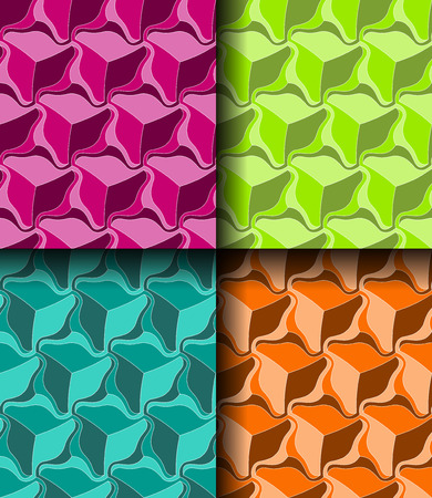 Seamless bright popart backgroundのイラスト素材
