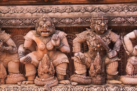 Faith about Brahminism and Buddhism that unite .の写真素材