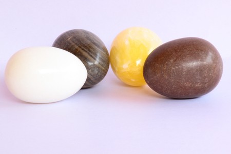 Stony eggsの写真素材