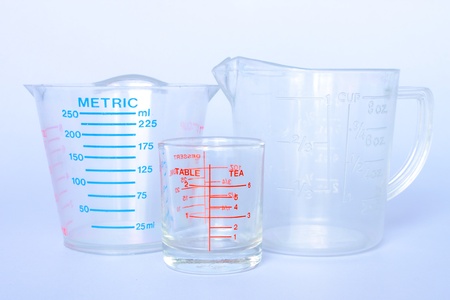 Measuring cupsの写真素材