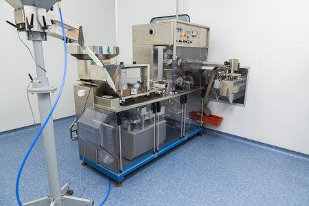 plant picture, clean room equipment and stainless steel machines