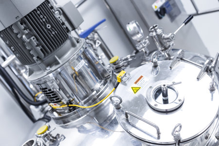 plant picture, clean room equipment and stainless steel machines