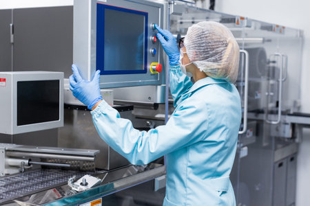 plant picture, clean room equipment and stainless steel machines