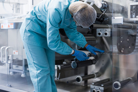 plant picture, clean room equipment and stainless steel machines