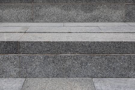Close up of stone stairs in streetの写真素材