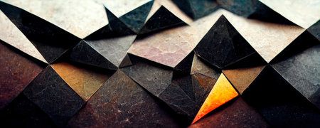 Abstract color texture. Modern futuristic polygonal pattern