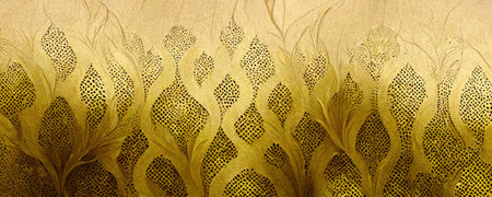 abstract illustration imitating their cut paper in a geometric pattern