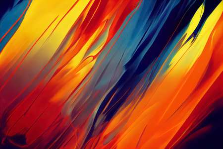super bright vibrant colors, loseup of the painting. luxury background
