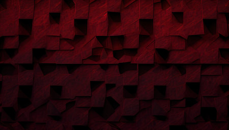 abstract illustrations in the form of geometric triangles and polygons creating a bright background