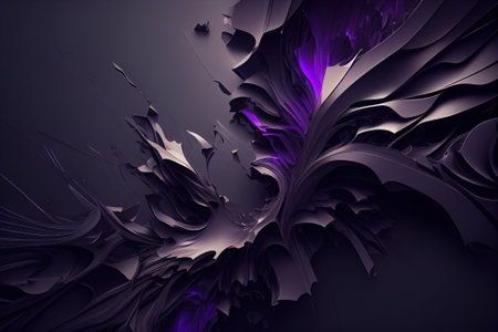 colorful abstract wallpaper background with lines and swirlsの写真素材