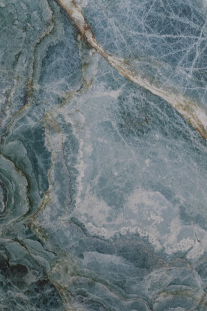 Beautiful blue stone surface with intricate patterns and textures found in natural formations