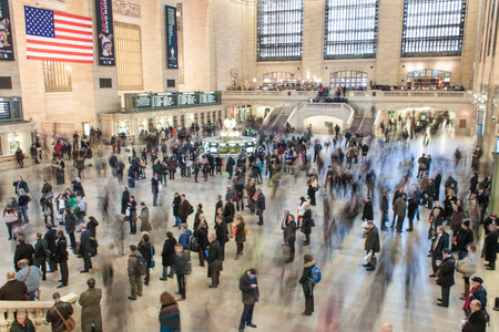 Motion in Grand Central Terminal