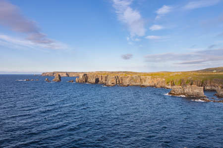 Rocky Cliffs in Newfoundland near Cape Bonavista