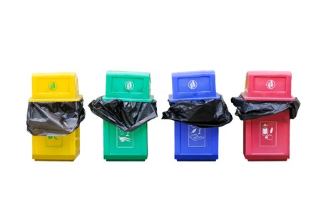 Colorful binの写真素材