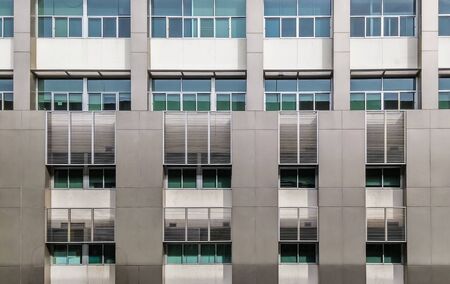 Modern office building in the downtown of Thailand.
