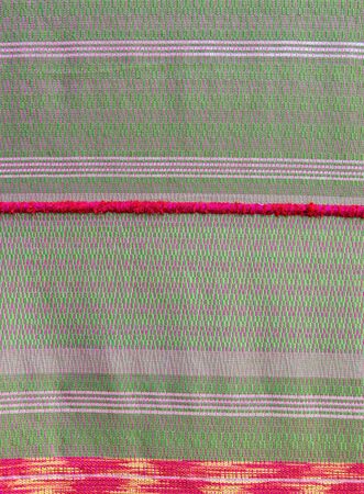 Beautiful Thai silk in traditional Thai style.