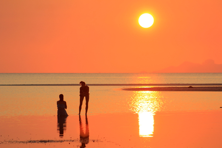 Sunday the water with boats and people.のeditorial素材